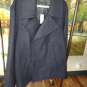 Ladies Black Banana Republic Of Peacoat XL